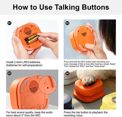 Pet Communication Training Interactive Toy